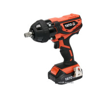 Гайковерт ударний акумуляторний YATO 18В, 2 АГод. квадрат 1/2", 300 Нм. +4 головки [4/64]
