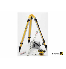 Нівелір оптичний STABILA OLS 26 : (26x, 2 мм/км, штатив, рейка, кейс) IP 54.  захистний кожух.