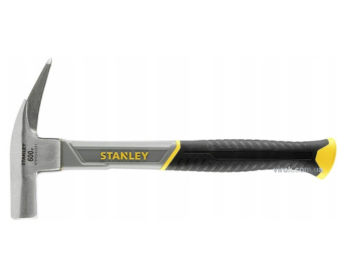 Молоток бляхара з цвяхотягом STANLEY "Lathammer Fiberglas": M= 600 г, двокомпонентна ручка DW