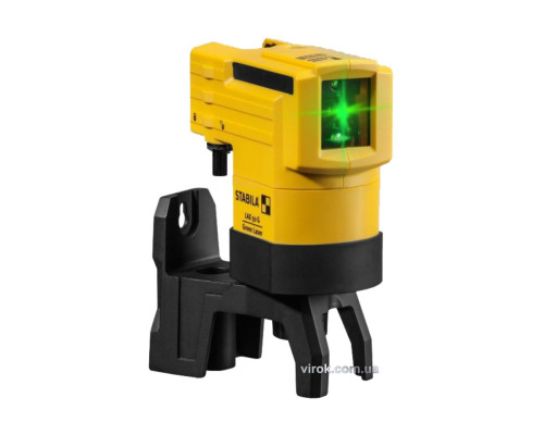 Нівелір лазерний STABILA LAX 50 G верт. і гориз. ліній зелений ; l=30 м