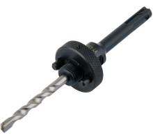 Тримач зі свердлом Ø8 мм YATO : SDS+, для корончатих свердл з різьбовим кріпленням- 5/8" [10/90]