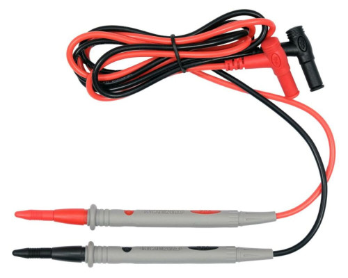 Щупи до цифрових тестерів YATO 2 шт. l=15 см в силіконовій ізоляції, кабель- 120 см [50]