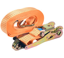 Пас для крепления багажа с трещаткой VOREL : сила натяжения – 2500/5000 daN, 6 м х 50 мм [6]