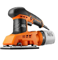 Шліфмашина вібраційна мережева AEG: 250 Вт, платформа- 90 x 187 мм, 6000- 12000 колив/хв DW