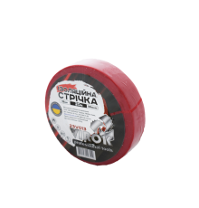Стрічка ізоляційна VIROK : 18 мм 20 м x 0,18 мм ЧЕРВОНА [156]