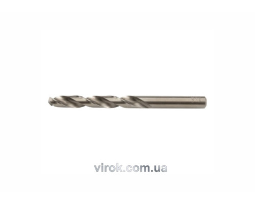 Сверло по металлу кобальтовое YATO : Co-HSS, Ø= 4,8 x 86 /52 мм [100/400]