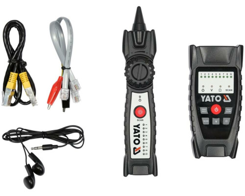 Детектор цифровий YATO прихованих електричних і мережевих провідників [10/20]