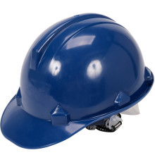 Каска для захисту голови VOREL синя з матеріалу HDPE [30]