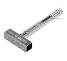 Брусок алмазний для вирівнювання абразивних дисків YATO: 45.5 х 13 мм, металева ручка [20/200]