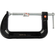 Струбцина з гвинтовим затискачем YATO, тип "С", швидкий затиск, 85х 150 мм [4/16]
