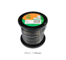 Жилка для тримера трикутник FLO : Ø= 2,7 мм; l= 70 м (бобіна)  [10/20]