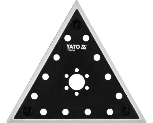 Насадка трикутна для шліфмашини YT-82350 YATO : 280 мм [20/60]