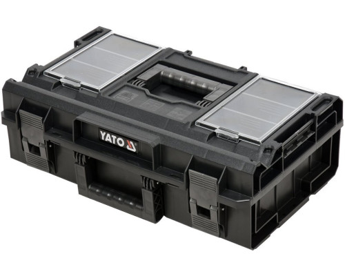 Ящик для інструментів YATO модульний до YT-09166, 585х385х190 мм, з пластика [1]