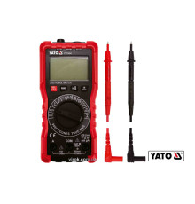 Мультиметр для вимірювання електричних параметрів YATO з цифровим LCD-дисплеєм [40]