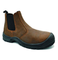 Чоботи низькі робочі з нубук шкіри YATO CHELSEA, розм. 40, з поліуретановою підошвою