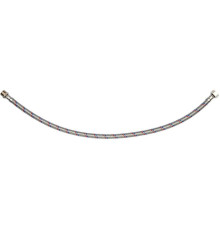 Шланг водопровідний з опліткою з нерж сталі FALA l= 600 мм, Ø= 8/12, з'єднання М-3/8" х F-3/8" 1 МПа