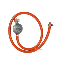 Шланг з редуктором газовий VOREL до побутових газових балонів; l= 1 м [16/576]