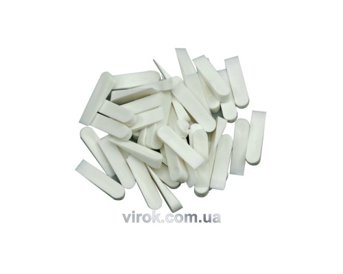 Клини для плитки VOREL : 37х7 мм, уп. 50 шт. [100]