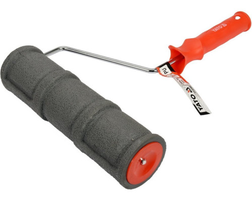 Валик декоративний YATO : Ø= 65 мм l= 230 мм. для узорів в штукатурці , поліуретановий [25]