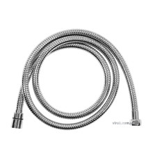 Шланг для душа розтяжний FALA Ø= 14 мм, з нержав. сталевою хромованою гофрою, G 1/2, l=1,5-2 м [50]