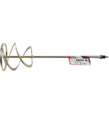 Міксер для буд.сумішей оцинкований YATO: Ø=160 x 600мм, М14, 20-30 кг [8]