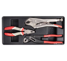 Вклад в инструментальный шкаф YATO: плоскогубцы, клещи.