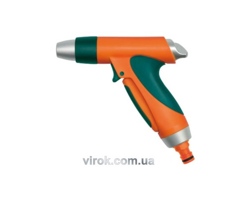 Зрошувач-пістолет 3-режимний FLO до шлангу 1/2", ABS-пластик + цинк [12/48]