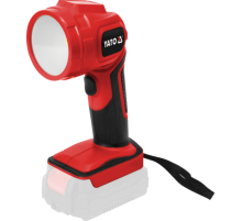 Фонарь аккумуляторный COB-диодный, YATO 18 В 3 Вт, 300 Lm, вращающаяся головка- 90°(БЕЗ АККУМУЛЯТОРА)[18]