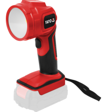 Ліхтар акумуляторний COB-діодний, YATO 18 В 3 Вт, 300 Lm, обертова головка- 90°(БЕЗ АКУМУЛЯТОРА)[18]