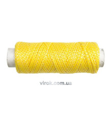 Шнур трасовочний VOREL : L= 40 м, жовтий [80]