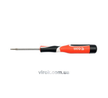 Викрутка зіркова прецизійна YATO : "TORX" T9 x 50 мм [50/400]