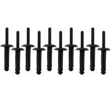 Заклепки пластикові YATO, 6.3 x 25.2 мм, 10 шт. Nylon [250](DW)