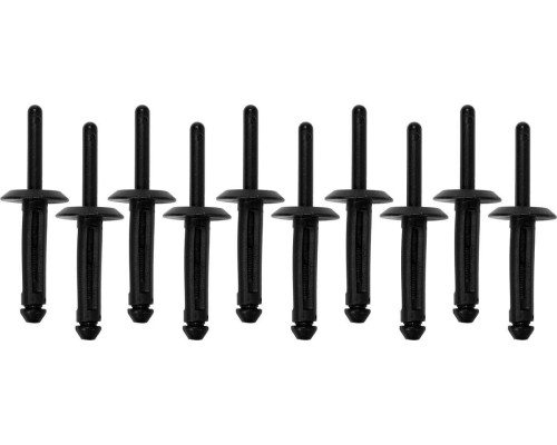 Заклепки пластикові YATO, 6.3 x 25.2 мм, 10 шт. Nylon [250](DW)