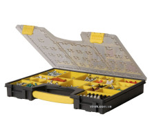 Органайзер STANLEY: профессиональный, пластмассовый, 25 съемных секций, М=422х520х334 мм.