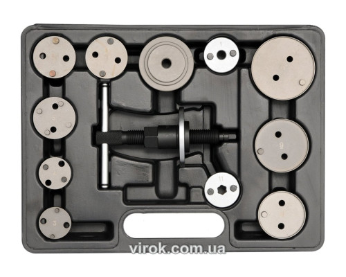 Набір інструментів для розтискання гальмівних циліндрів YATO, 12пр. [5]