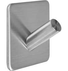 Гачок одинарний, косий для санвузлів FALA приклейовальний на 2-сторонньому скотчі 3М; 45х45х30 мм