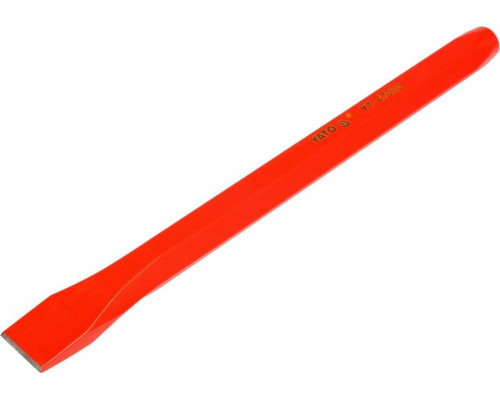 Зубило слюсарне YATO, 6-гран. профіль, 200х 14 мм, пруг- 20 мм [10/40]