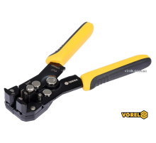 Знімач ізоляції автоматичний VOREL : l= 160 мм, для кабелів 0.2-6 мм² [10/40]