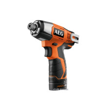 Гайковерт імпульсний ударний акумуляторний AEG : 2 x Li-Ion 12 В, 2 Агод, 115 Нм, 1/4" + кейс DW