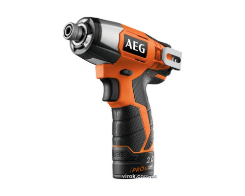 Гайковерт імпульсний ударний акумуляторний AEG : 2 x Li-Ion 12 В, 2 Агод, 115 Нм, 1/4" + кейс DW