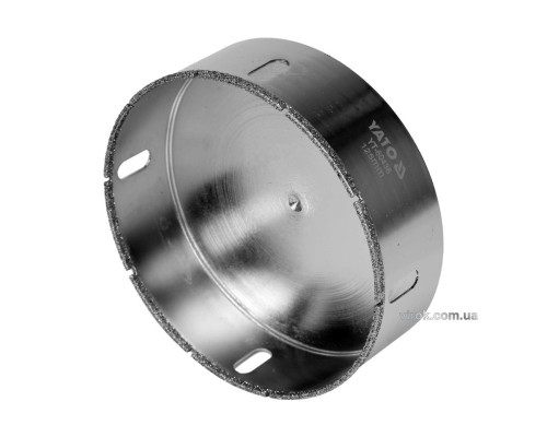 Сверло по гресу и керамике YATO, Ø= 125 мм, при сухом и мокром режимах [4/20]