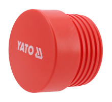 Наконечник сменный для молотка YT-45484 YATO Ø= 80 мм из высокоупругого полиэтилена [20]