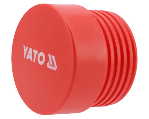 Наконечник змінний для молотка YT-45484 YATO Ø= 80 мм з високопружного поліетилену [20]