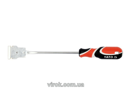 Скребок YATO для стекла, 39х200мм [6/72]