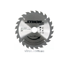Диск пильний по дереву STHOR. Ø= 200/30 мм, h= 2,2 мм, 24 зуби [10/20]