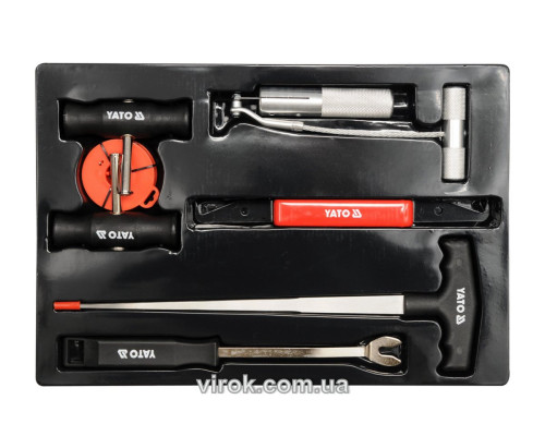 Засоби для демонтажу автомобільного скла YATO, кпл. 7 елем. [10]