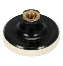 Диск з войлоком для полірування YATO Ø= 75 мм, h= 10 мм, різьбове кріплення М14 [200]