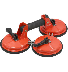 Вакуумная присоска YATO: 3 чашки Ø= 150 мм, m= 155 кг [10]