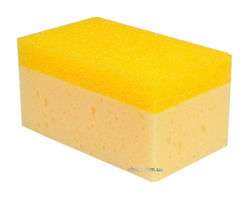 Губка для затирання плитки VIROK 165х 110х 80 мм. двошарова