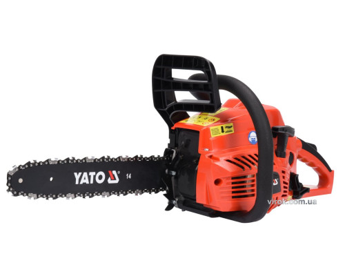 Бензопила ланцюгова YATO; 37,2 см³, 1,3 кВт, шина - 33 см [1]